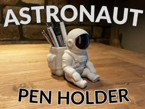 Astronaut Pen Holder - Desk Organizer