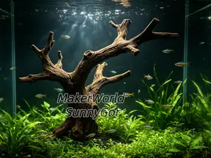 《沉木幽墟》枯木造景