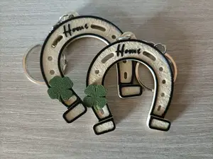 horseshoe Keychain - Portachiavi Ferro di Cavallo