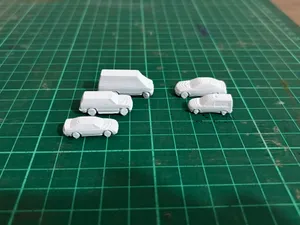 Set de carros - Multiescala (1:250 a 1:50)