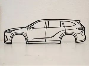 Toyota Highlander 4th Gen Wall Art