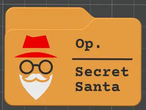 Secret Santa TOP SECRET folder