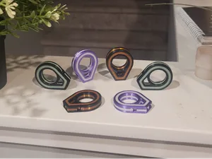 Millennium Ring POP Whistle Fidget