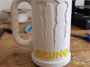 Caneca Monster nome bruno