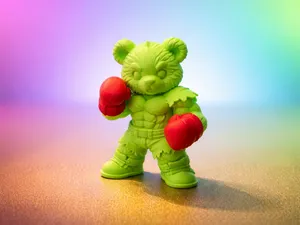 Boxbaer "Knockout Knut" Sammlerfigur Kämpfer
