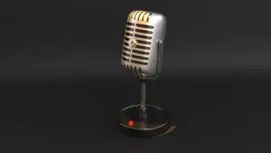 復古麥克風 RETRO MICROPHONE
