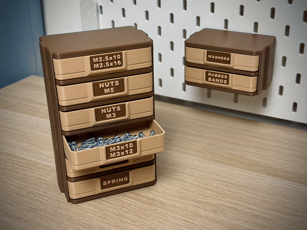 Modular Desk Drawer | Push-Push Lock | Skadis