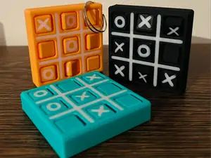 TicTacToe - Small Keychain