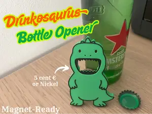 Drinkosaurus Bottle Opener