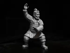 Terracotta Warriors practicing Tai Chi太极拳