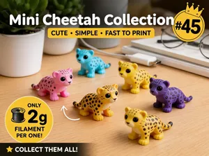 Mini Cheetah Fidget - Micro Zoo