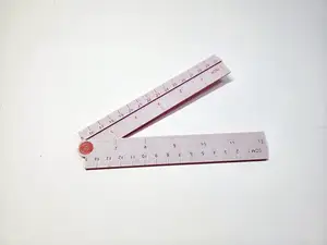 Foldable Ruler