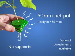 Small Hydroponic Kratky cup/basket | net pot 50mm