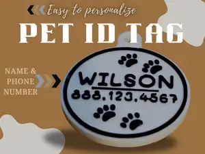 Pet Tag With Name And Phone
