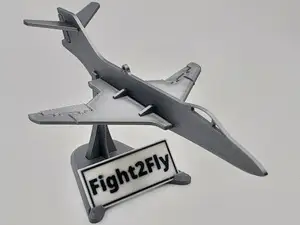 McDonnell F-101 Voodoo Fighter Jet Model Plane Kit