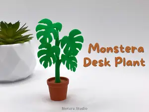 MONSTERA DESK PLANT - Office & Home Decor