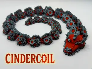 Cindercoil – The Molten Gear Dragon