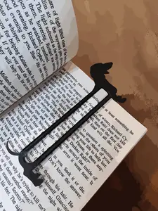 Dachshund dog bookmark