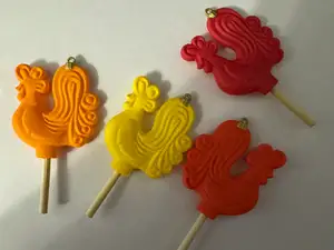 USSR Christmas tree decoration - Rooster Lollipop