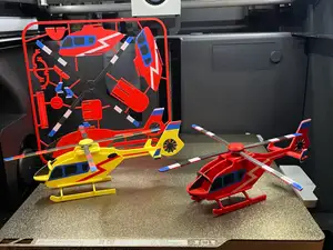Helicopter Kit Card - EC 135 - Christmas Gift!