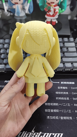 【针织模型】初音未来fufu 公式服