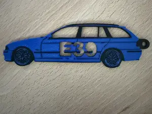 Auto Schlüsselanhänger E39 Touring Side Keychain