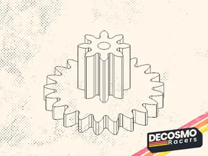 Compound gear 8T 21T (MB-NB-CG8T21T-V1)