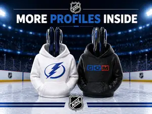 NHL Sports Fan Hockey Player Hoodie Desk Organizer