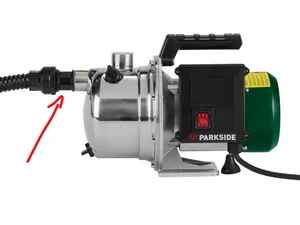 PARKSIDE pompe jardin entrée raccord 40mm->32mm