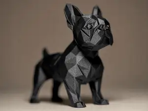 Geometric FRENCH BULLDOG Figurine