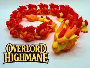Overlord Highmane – Articulated Lion Dragon Flexi