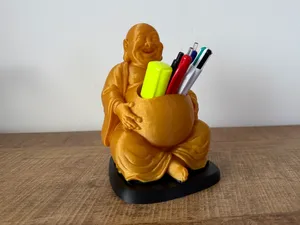Happy Buddha Desk Buddy - Pen Holder