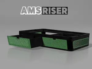 AMS / AMS 2 PRO RISER WITH DRAWERS