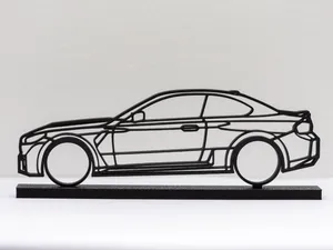 BMW M2 G87 Silhouette – A Freestanding Sculpture