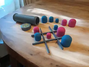 Tic-Tac-Toe ADVANCED - Travel game