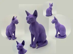 Sphynx Cat Bust / Sculpture