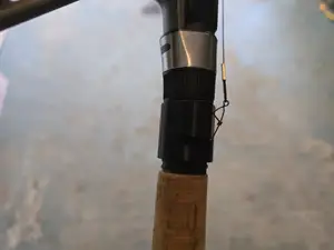 Line holder for fishing rod