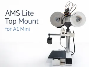 AMS Lite top mount for A1 mini Bamnulab