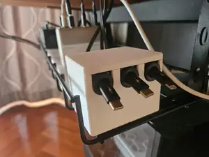 80cm线长伸缩充电线收纳盒 伸缩数据线 Retractable cable storage box
