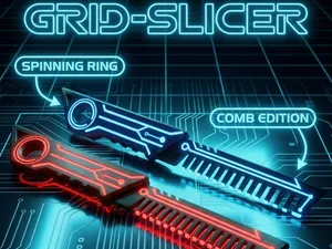 Tron "Grid-Slicer" Comb Edition