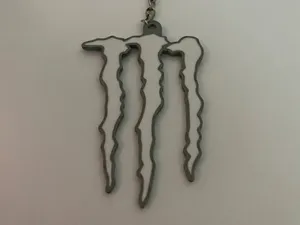 Monster Energy Logo Keychain