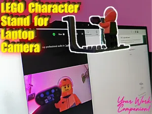 LEGOs Character Stand for Laptop Cameras