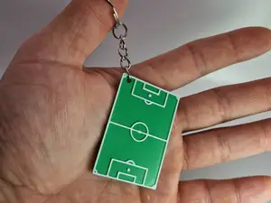 Football Field Keychain