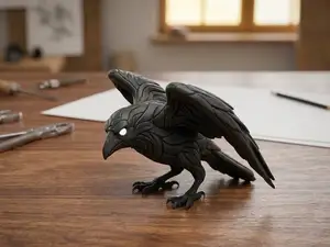 Dark Crow – Open Wings Display Model