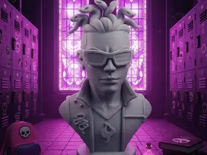 Deuce Gorgon Monster High bust