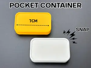 Snap Pocket Box – Small Parts & EDC Organizer