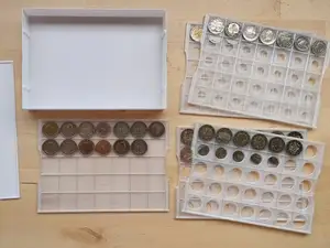 Euro Coin Collector Display Box – 2€ | 1€ | 50ct