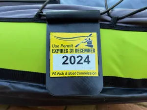 TPU Boat/Kayak Permit Holder (Simple Hang Tag)