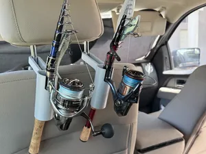 Back of Car Seat Rod Holder