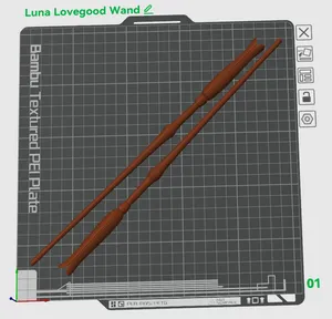 Luna Lovegood's Wand - Harry Potter Universe